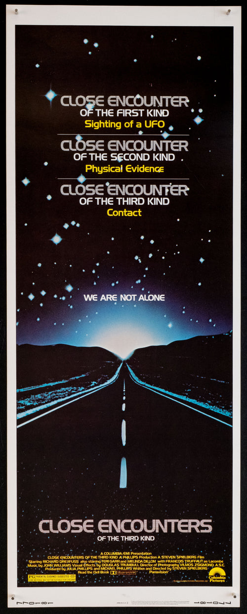 Close Encounters of the Third Kind Original Vintage Movie Poster