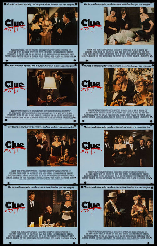 Clue Original Vintage Movie Poster
