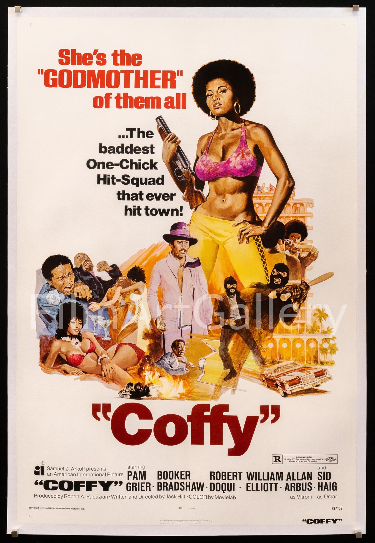 Coffy Original Vintage Movie Poster