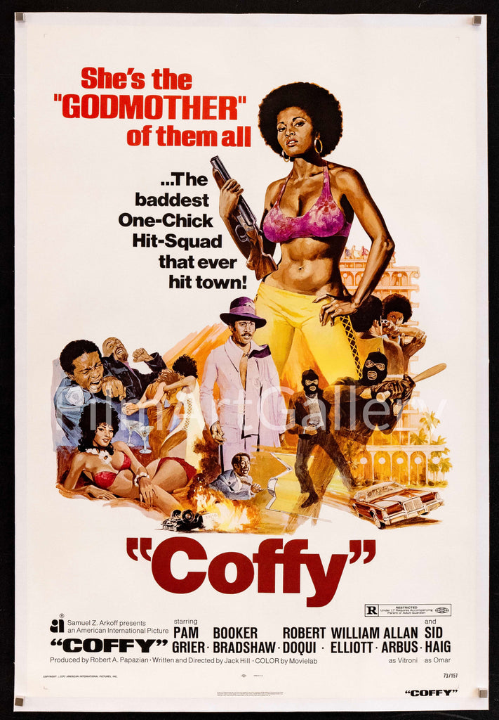 Coffy Original Vintage Movie Poster