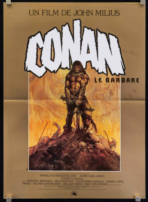 Conan the Barbarian Original Vintage Movie Poster