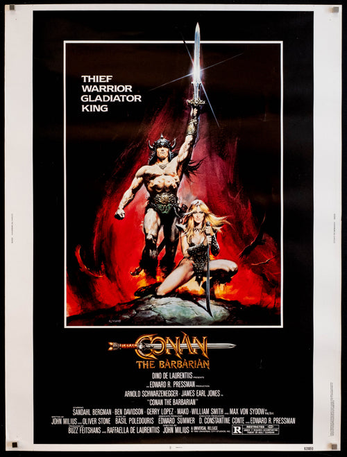 Conan the Barbarian Original Vintage Movie Poster