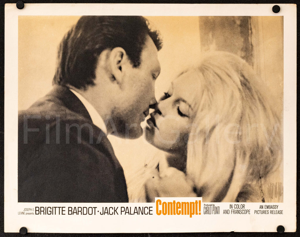 Contempt (Le Mepris) Original Vintage Movie Poster