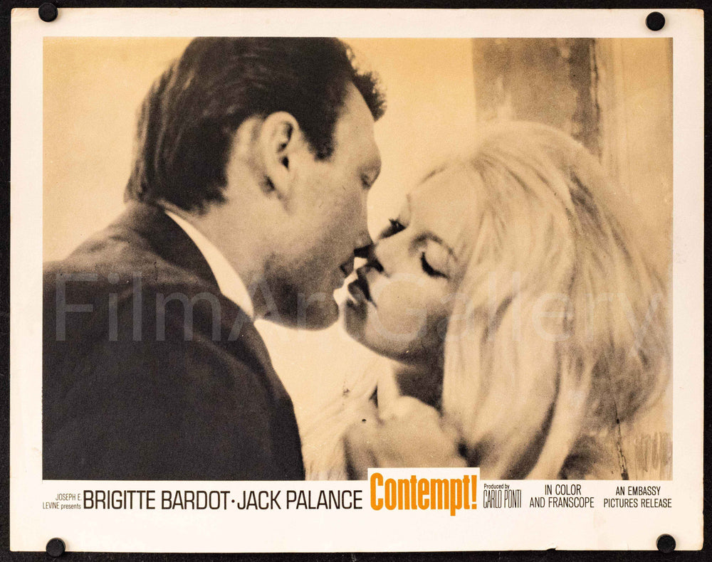Contempt (Le Mepris) Original Vintage Movie Poster