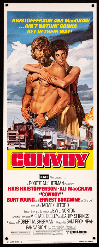 Convoy Original Vintage Movie Poster