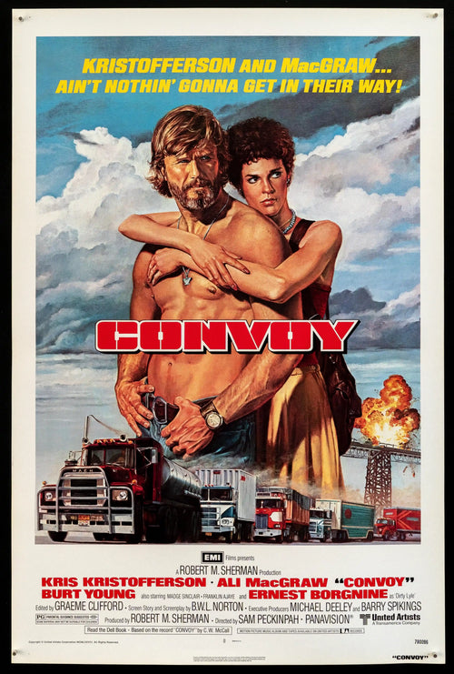 Convoy Original Vintage Movie Poster