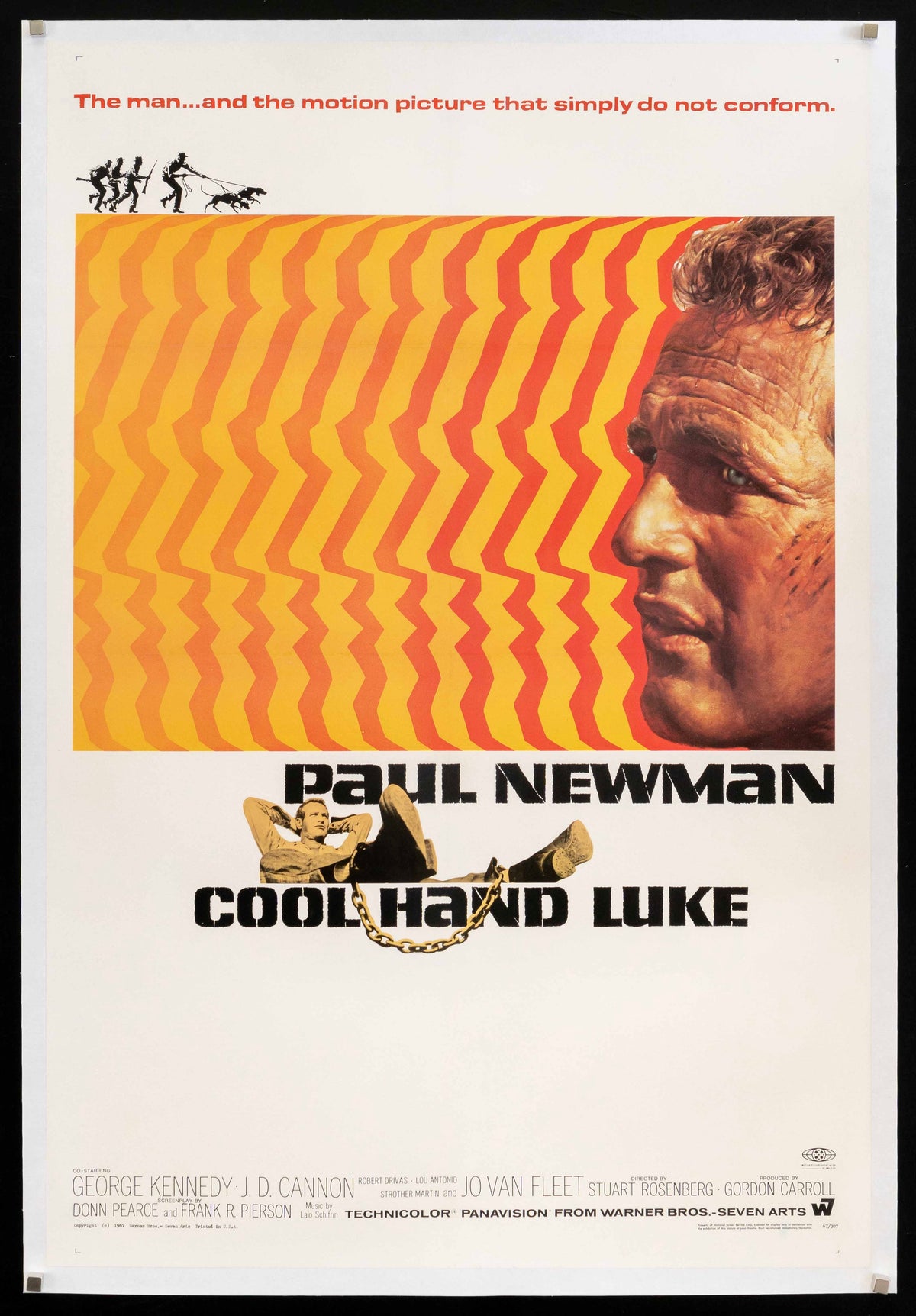 Cool Hand Luke Original Vintage Movie Poster