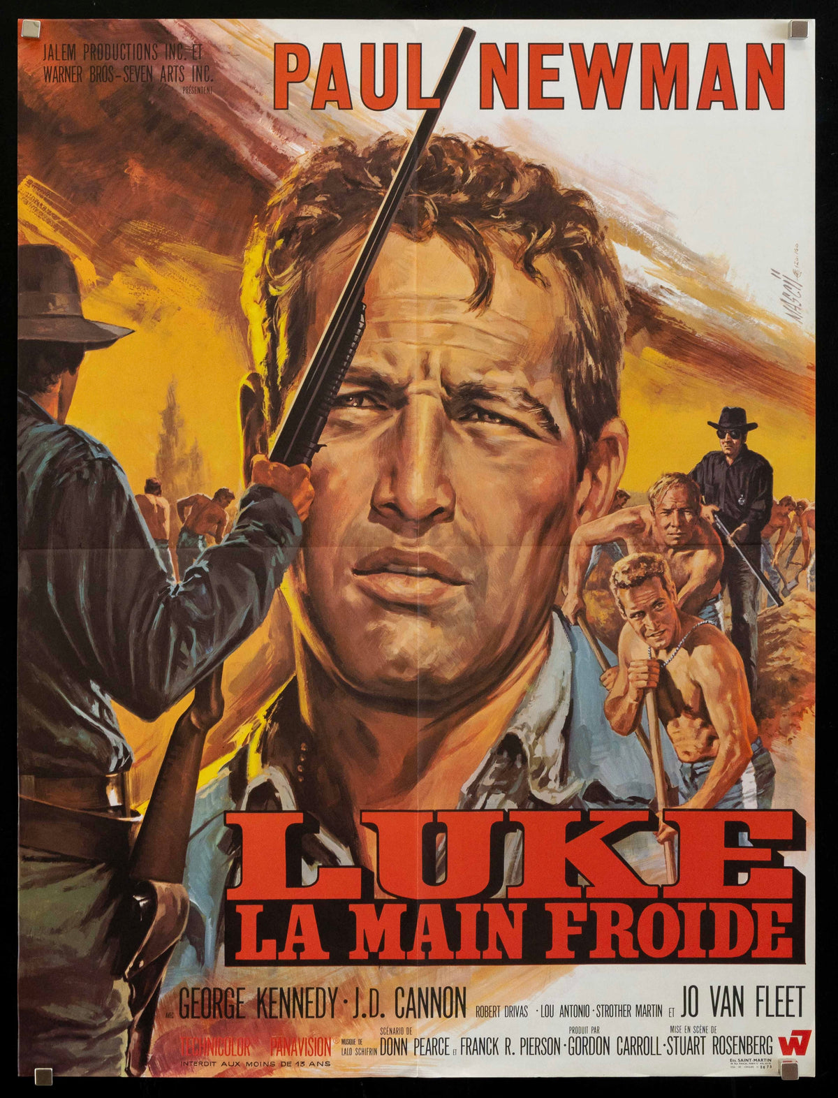 Cool Hand Luke Original Vintage Movie Poster
