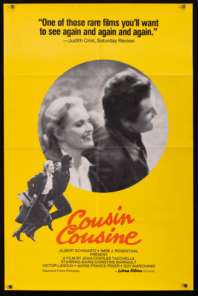 Cousin, Cousine Original Vintage Movie Poster