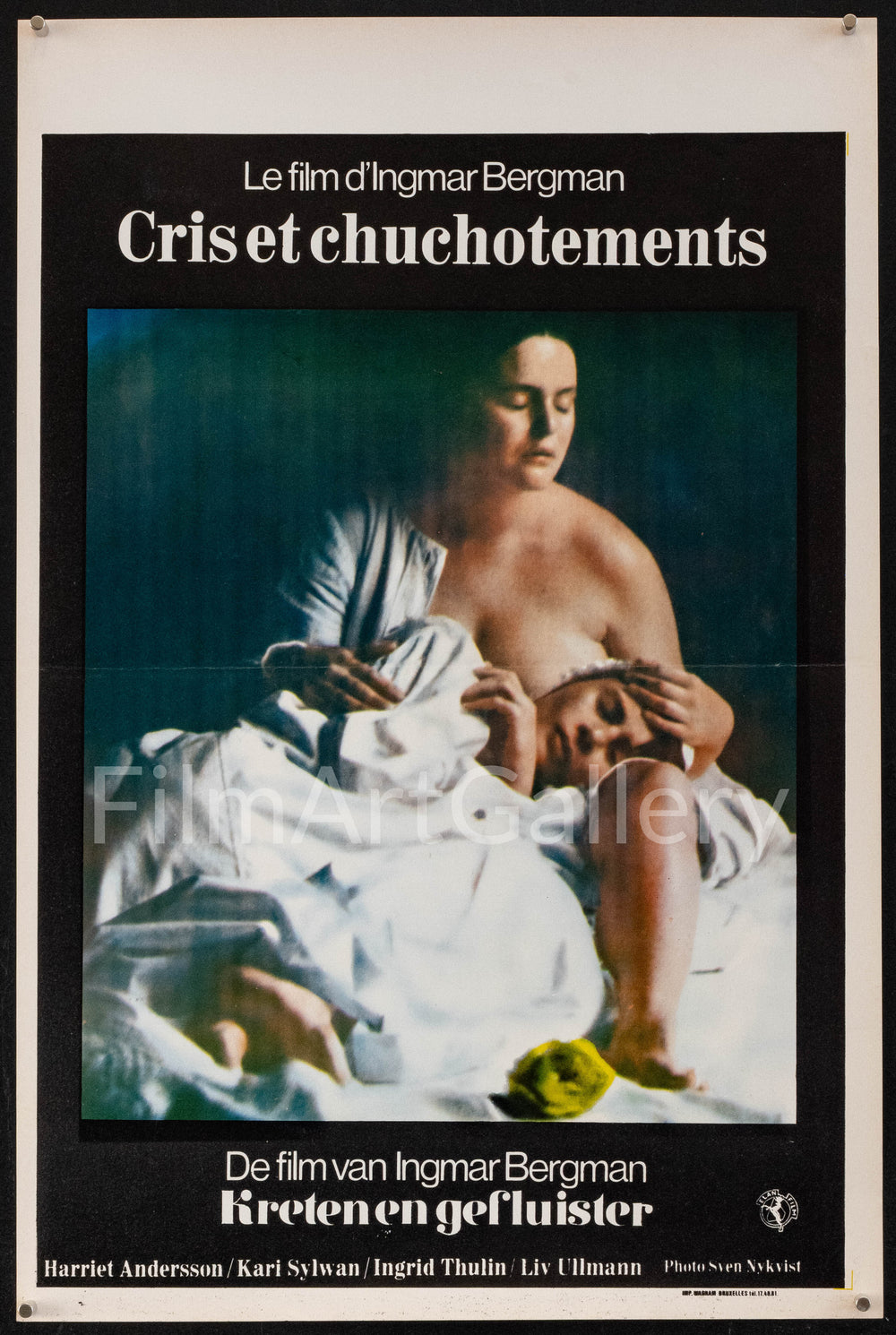 Cries and Whispers Original Vintage Movie Poster