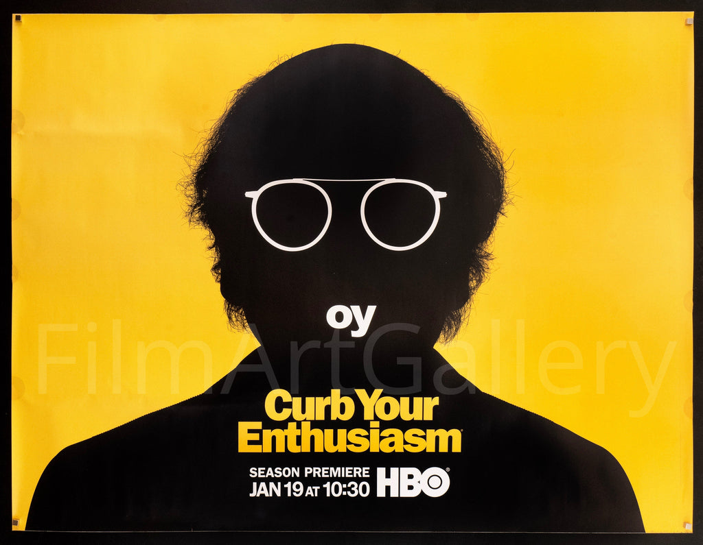 Curb Your Enthusiasm Subway 2 Sheet (45x59) Original Vintage Movie Poster