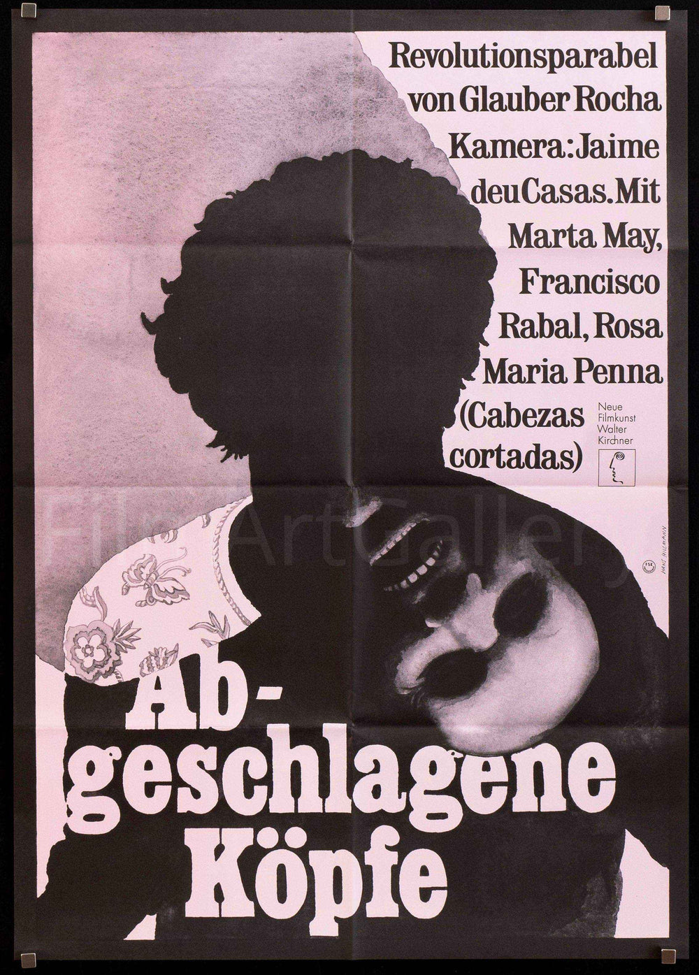 Cutting Heads Original Vintage Movie Poster