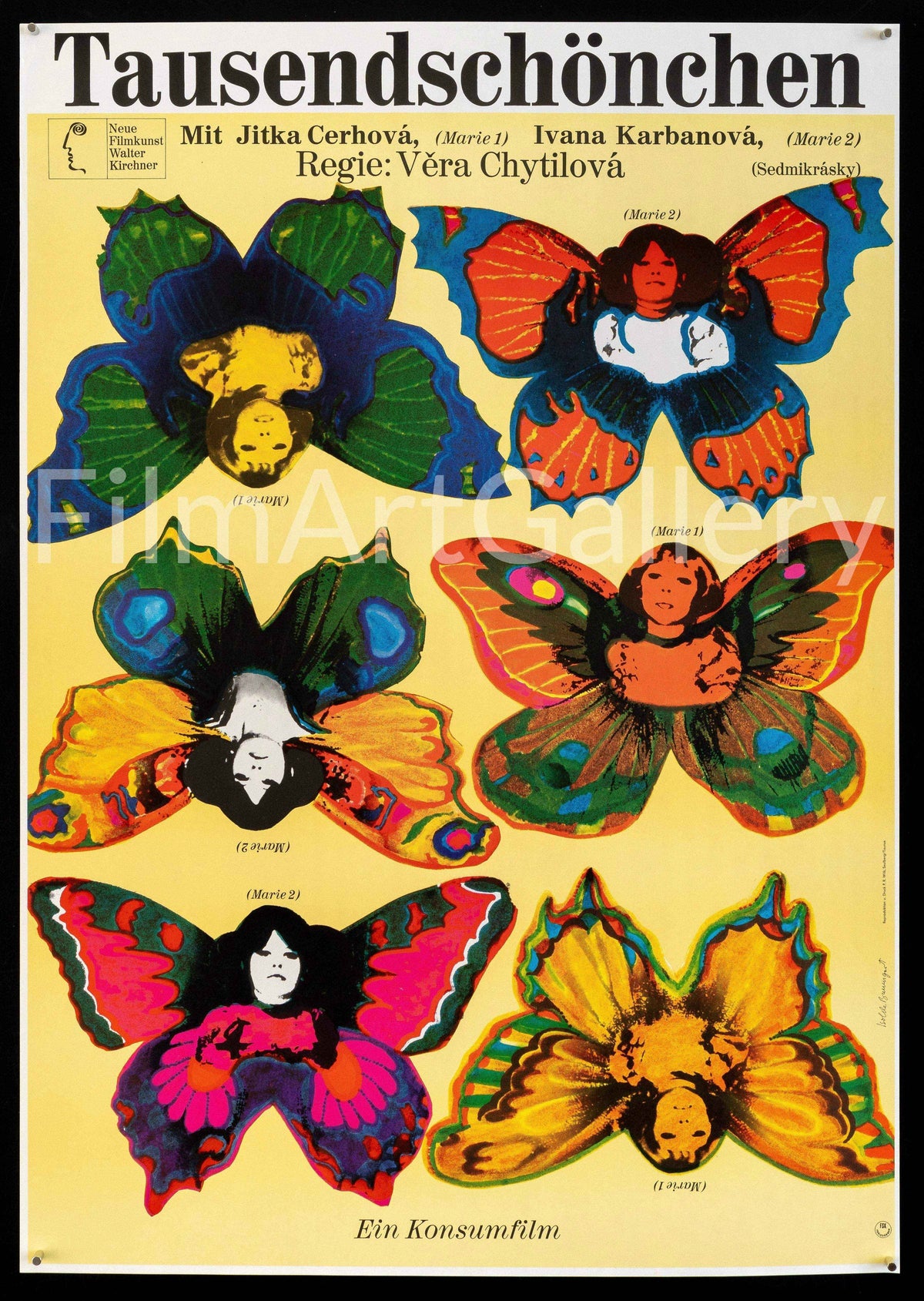 Daisies Original Vintage Movie Poster