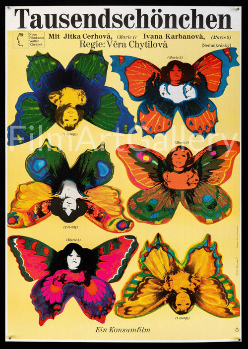 Daisies Original Vintage Movie Poster