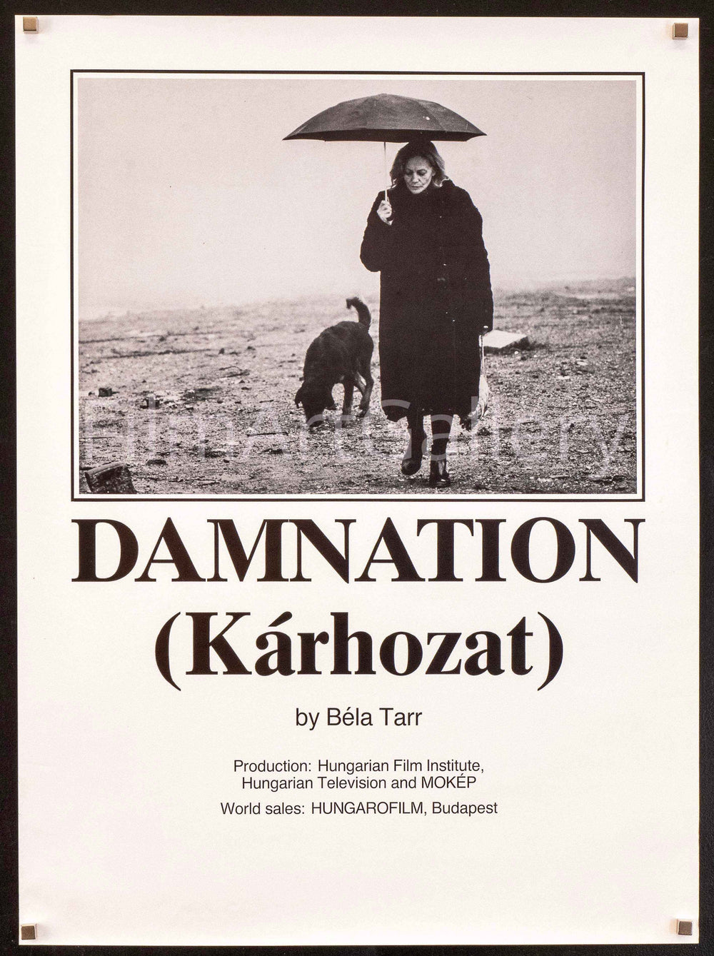 Damnation Original Vintage Movie Poster