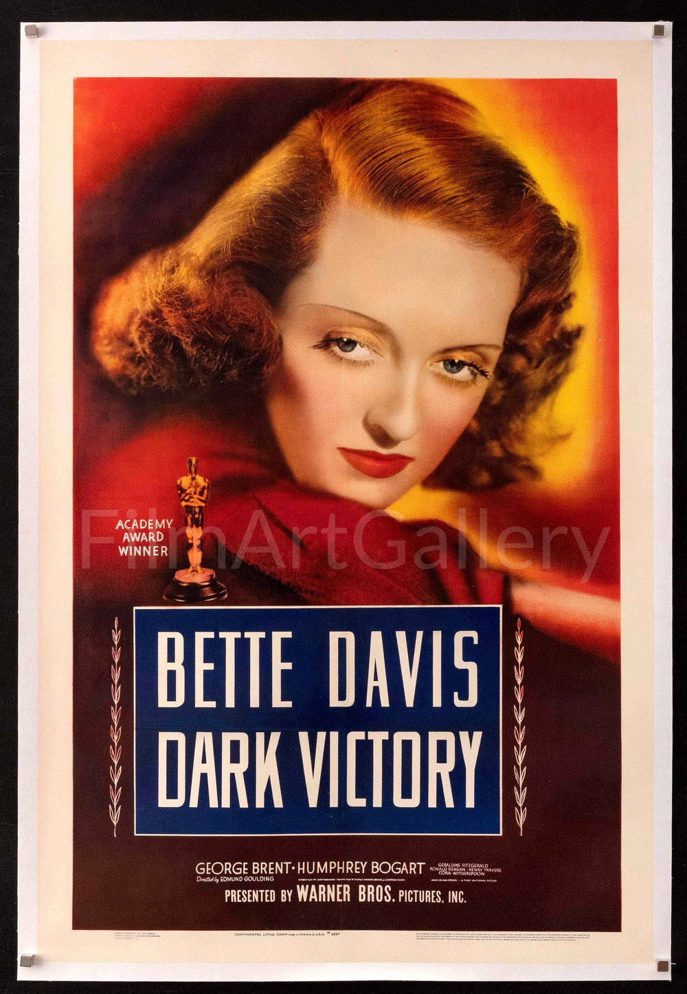 Dark Victory Original Vintage Movie Poster