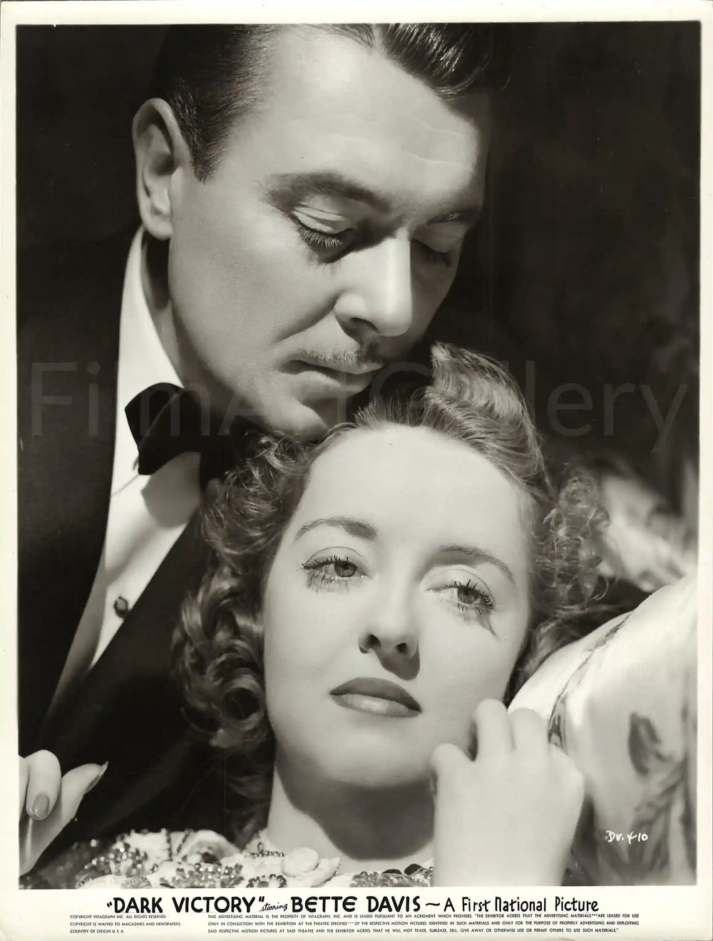 Dark Victory Original Vintage Movie Poster