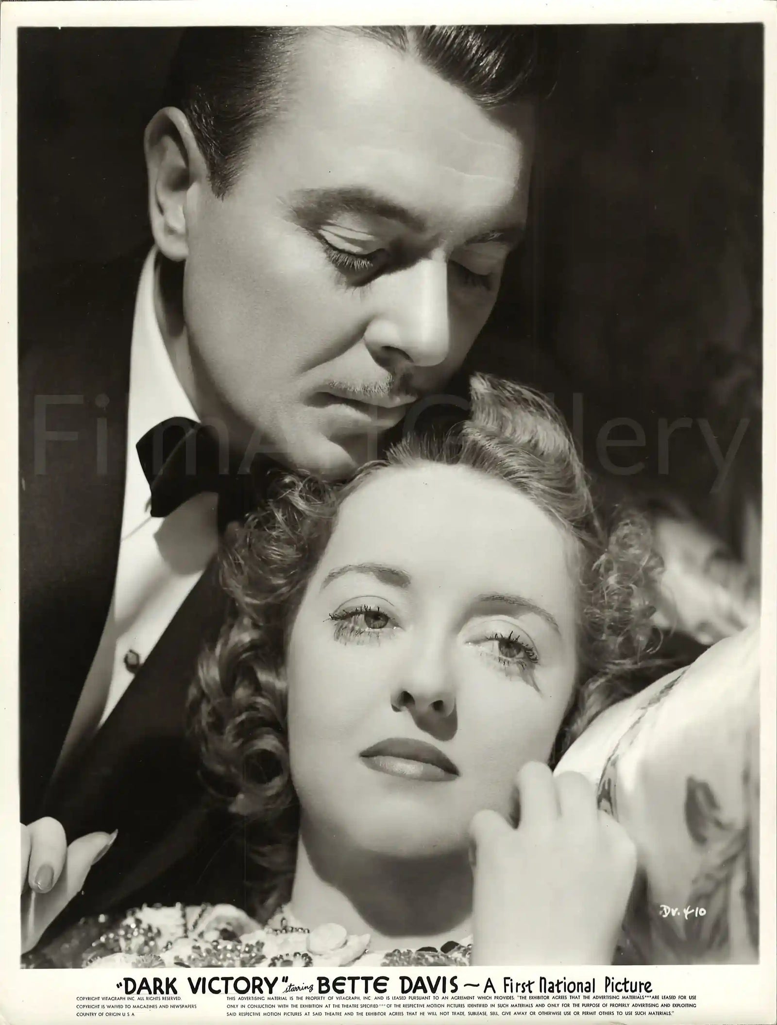 Dark Victory Original Vintage Movie Poster