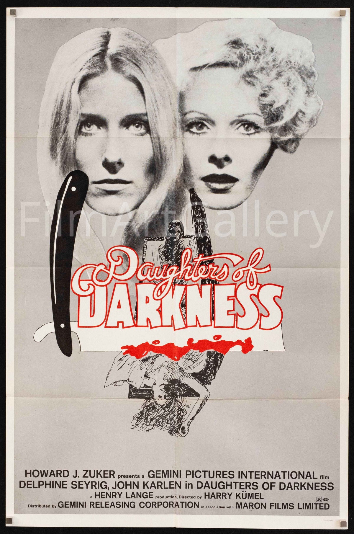 Daughters of Darkness Original Vintage Movie Poster