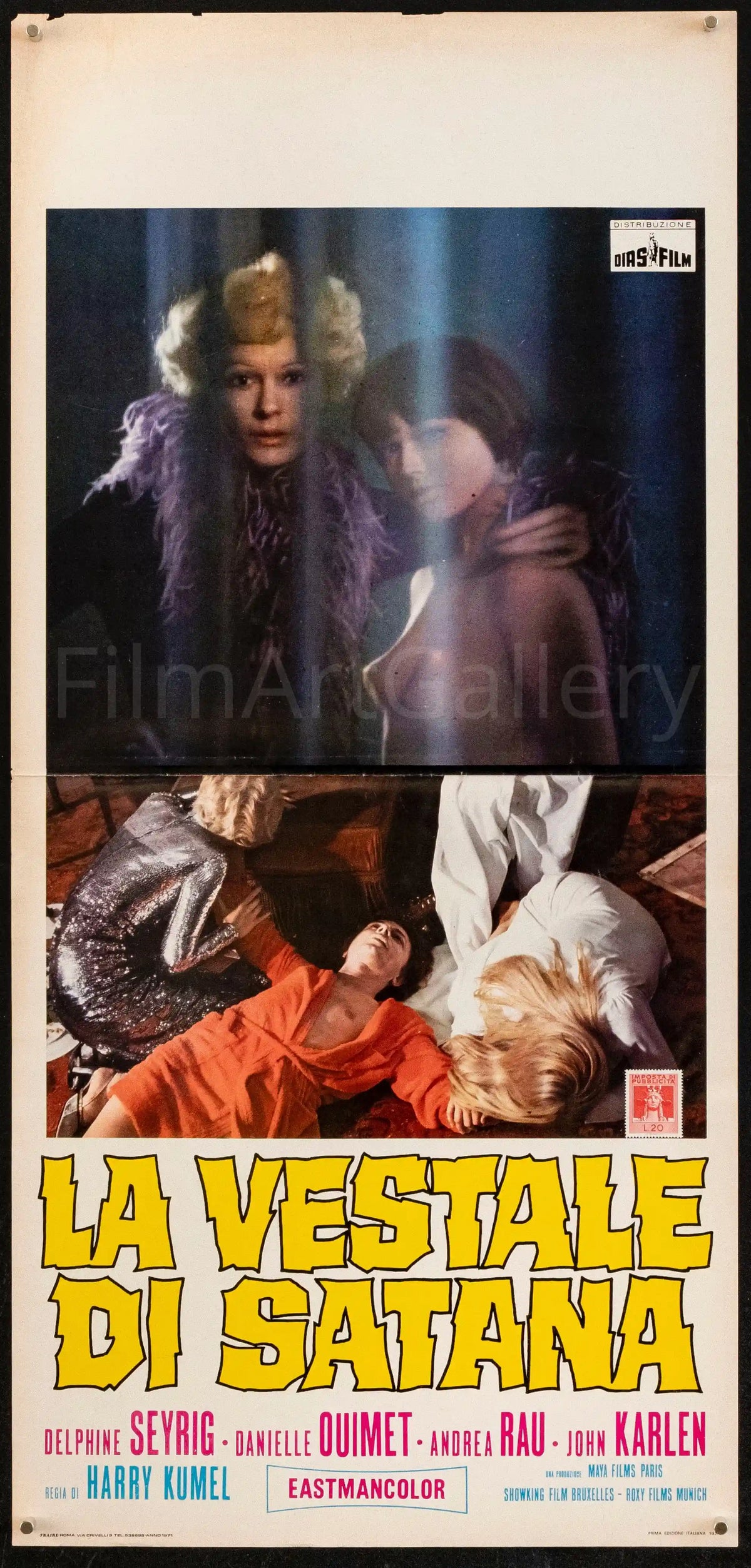 Daughters of Darkness Original Vintage Movie Poster