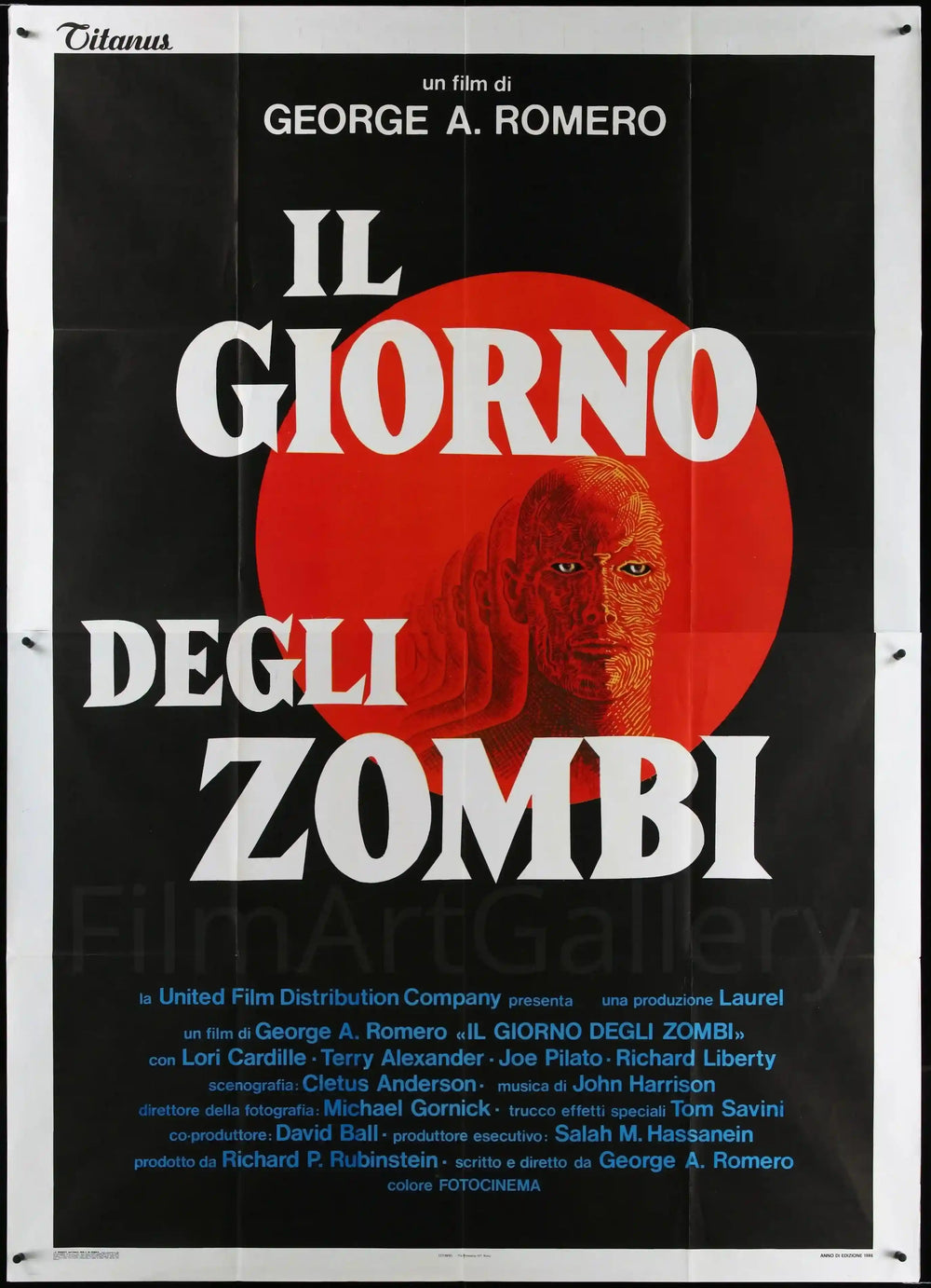 Day Of the Dead Original Vintage Movie Poster