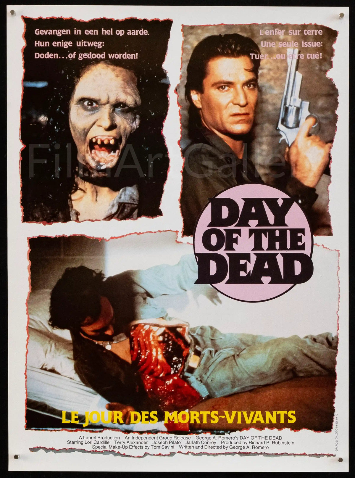 Day Of the Dead Original Vintage Movie Poster