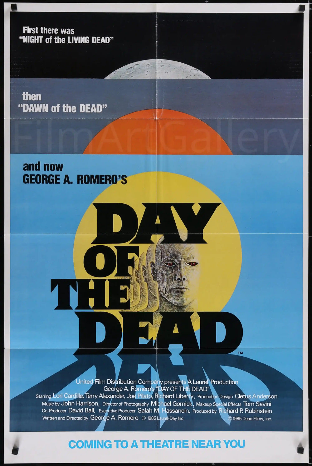 Day Of the Dead Original Vintage Movie Poster