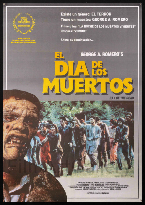 Day Of the Dead Original Vintage Movie Poster