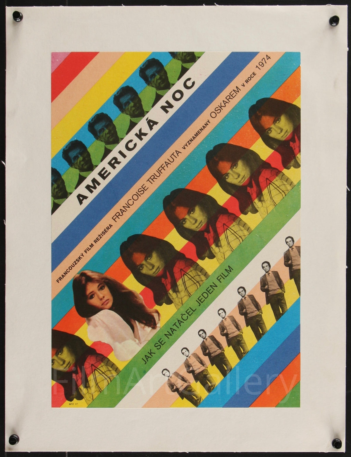 Day for Night (La Nuit Americaine) Original Vintage Movie Poster