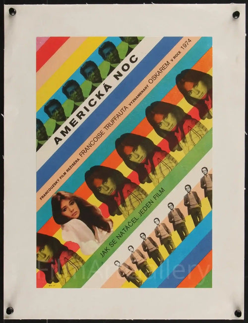 Day for Night (La Nuit Americaine) Original Vintage Movie Poster