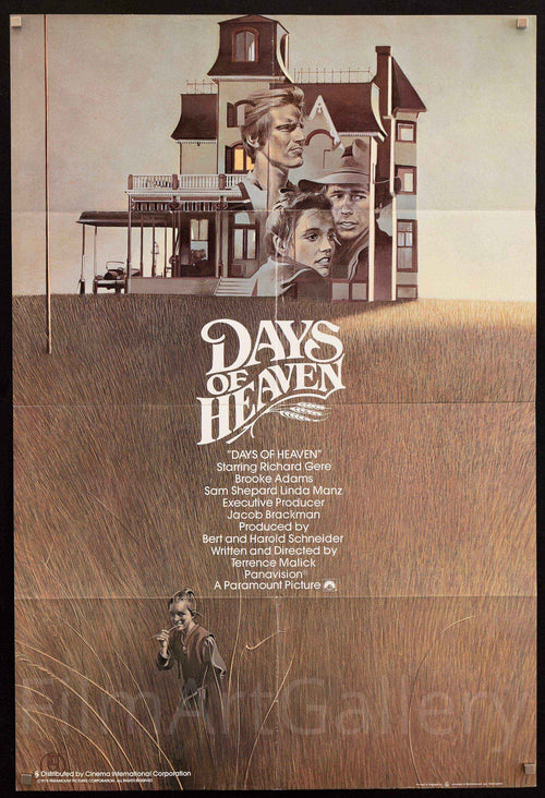 Days of Heaven Original Vintage Movie Poster