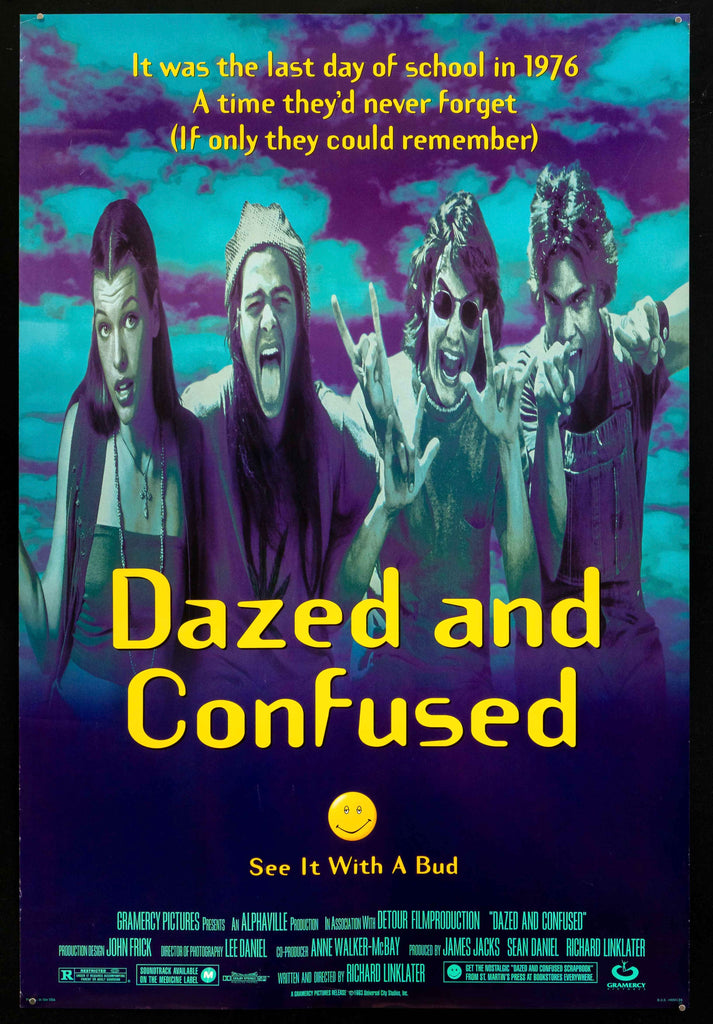 Dazed and Confused Original Vintage Movie Poster
