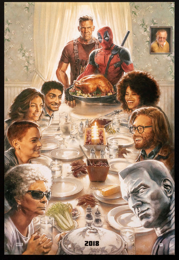 Deadpool 2 Original Vintage Movie Poster
