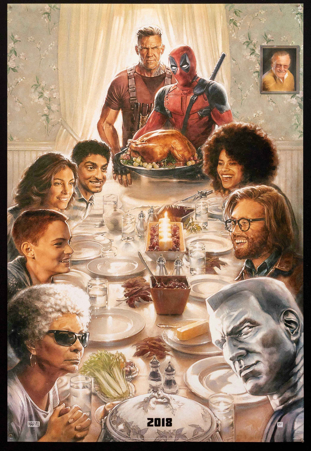 Deadpool 2 Original Vintage Movie Poster