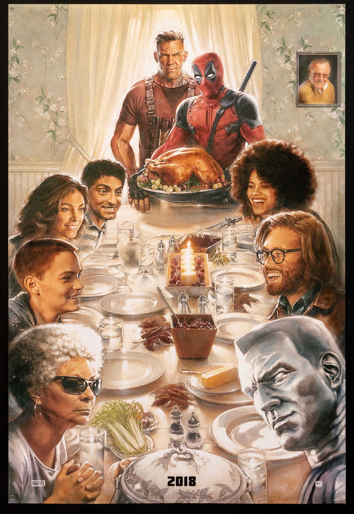 Deadpool 2 Original Vintage Movie Poster