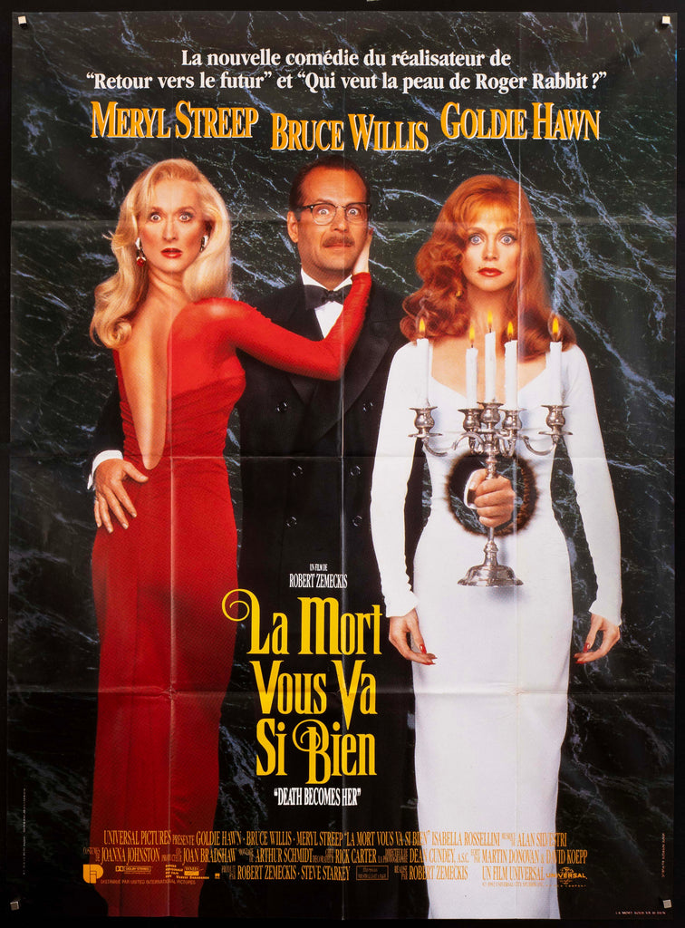 Death Becomes Her French 1 Panel (47x63) Original Vintage Movie Poster