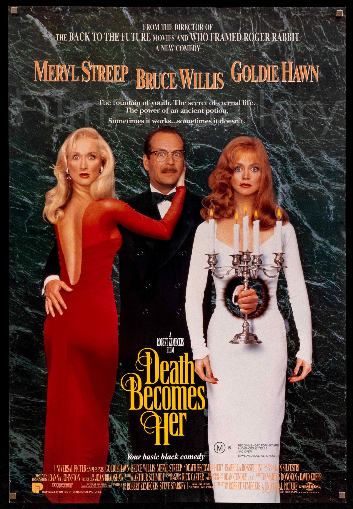 Death Becomes Her Original Vintage Movie Poster