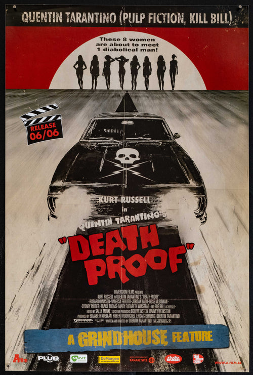 Death Proof Original Vintage Movie Poster