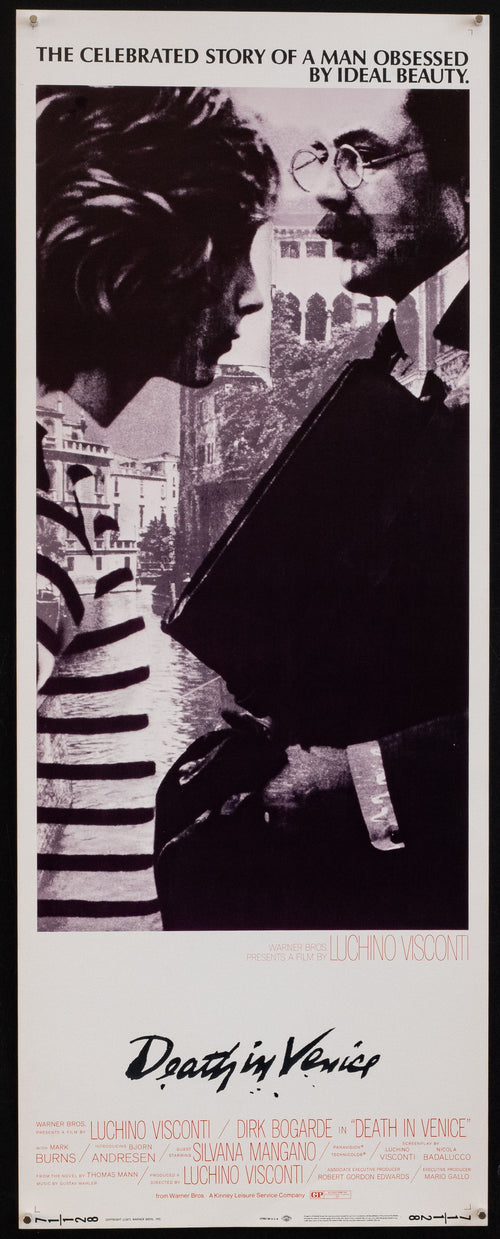 Death in Venice Original Vintage Movie Poster