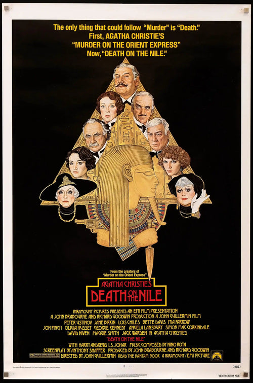Death on the Nile Original Vintage Movie Poster