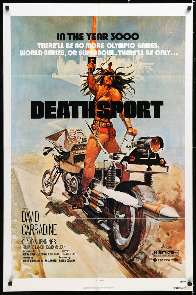 Deathsport Original Vintage Movie Poster