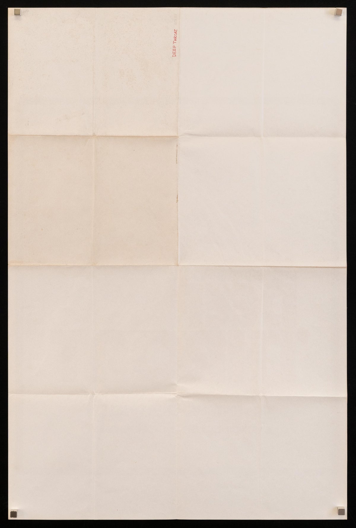 Deep Throat Original Vintage Movie Poster