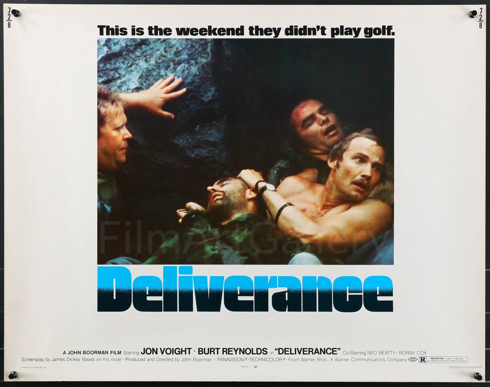 Deliverance Original Vintage Movie Poster
