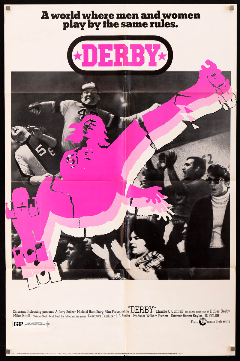 Derby 1 Sheet (27x41) Original Vintage Movie Poster