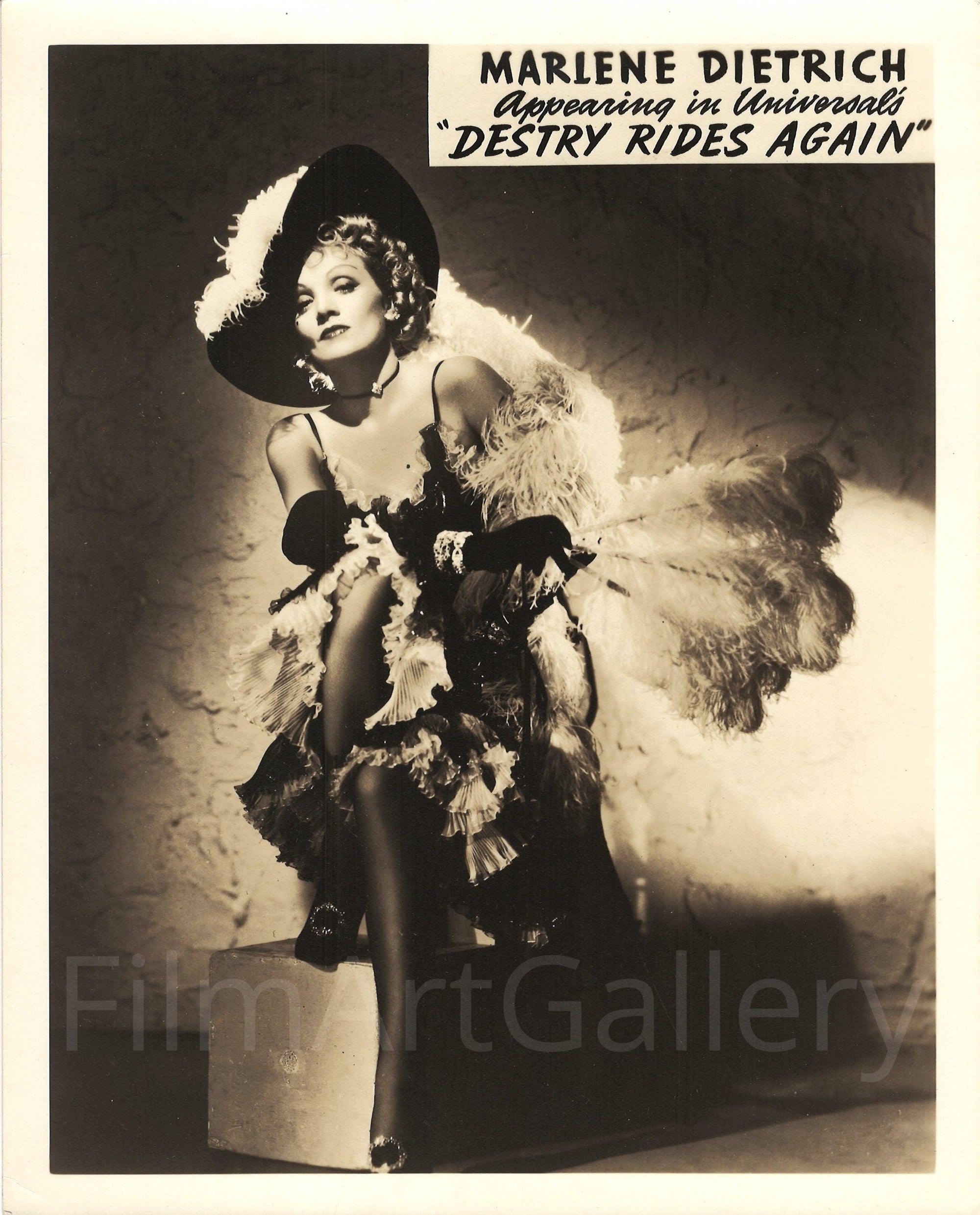 Destry Rides Again 8x10 Original Vintage Movie Poster