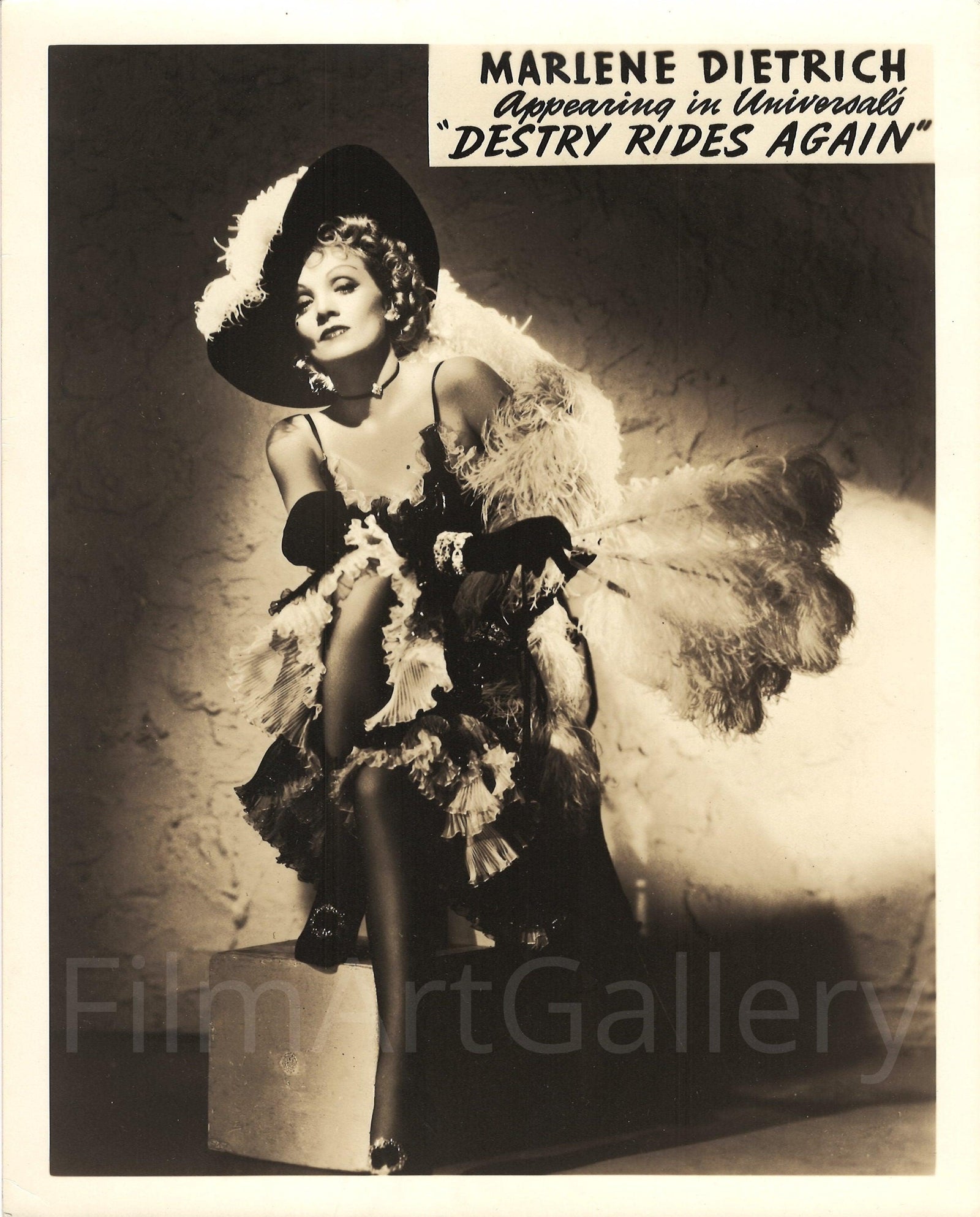 Destry Rides Again Original Vintage Movie Poster