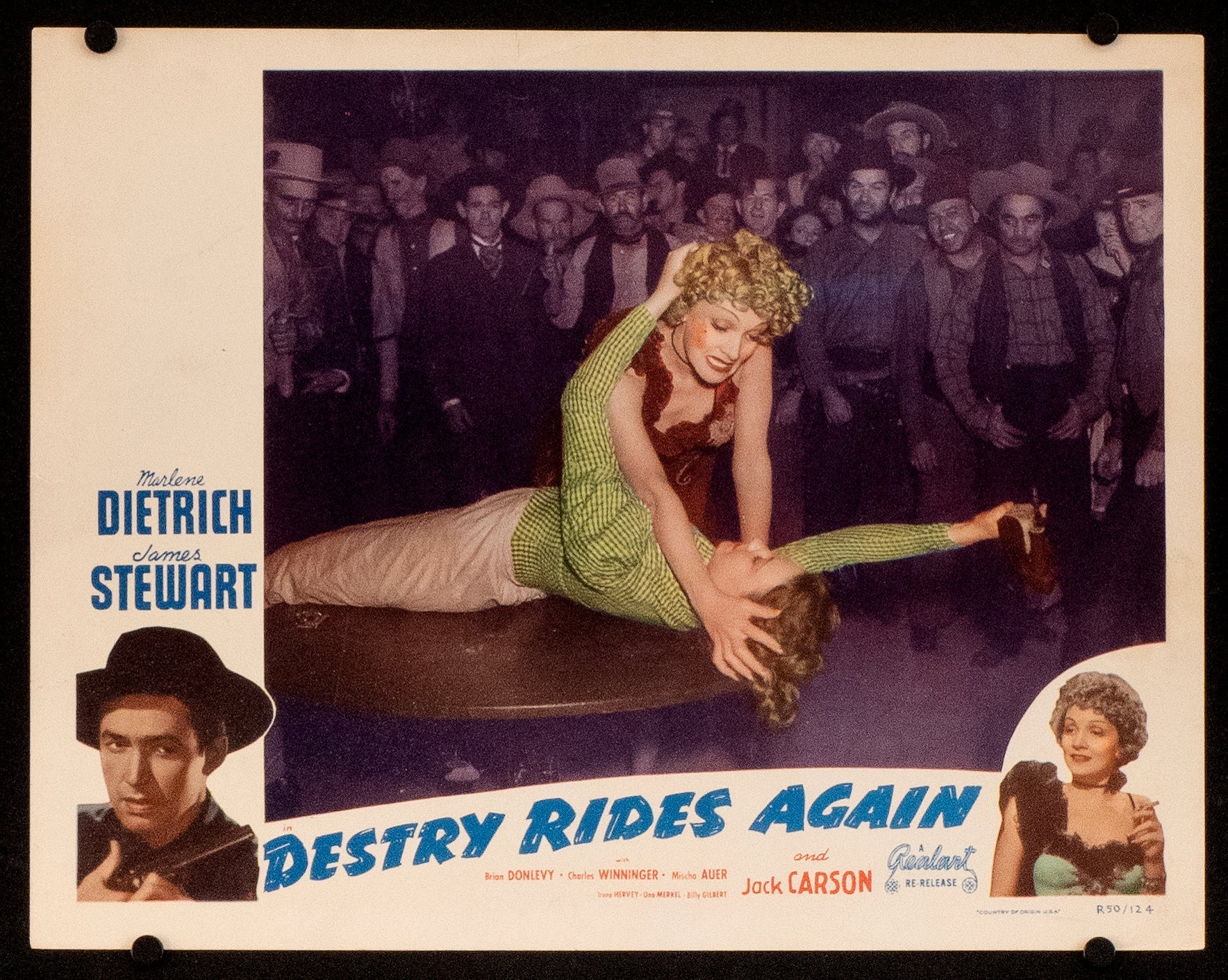 Destry Rides Again Original Vintage Movie Poster