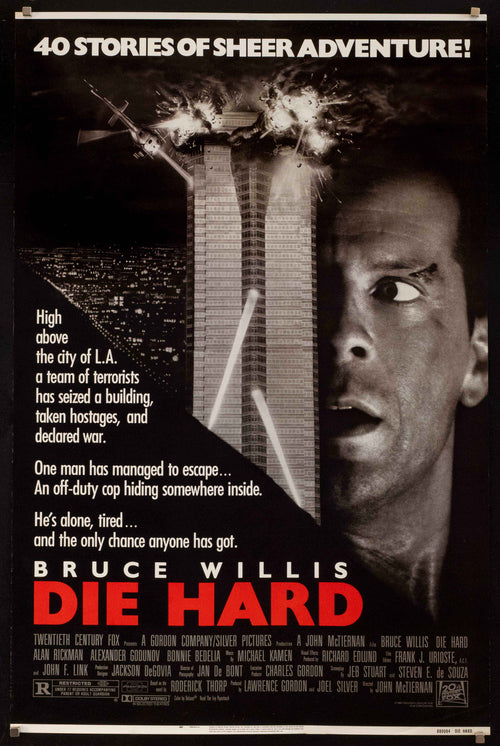 Die Hard Original Vintage Movie Poster
