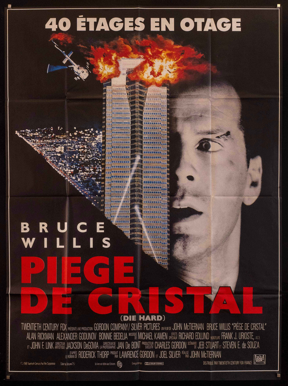 Die Hard Original Vintage Movie Poster