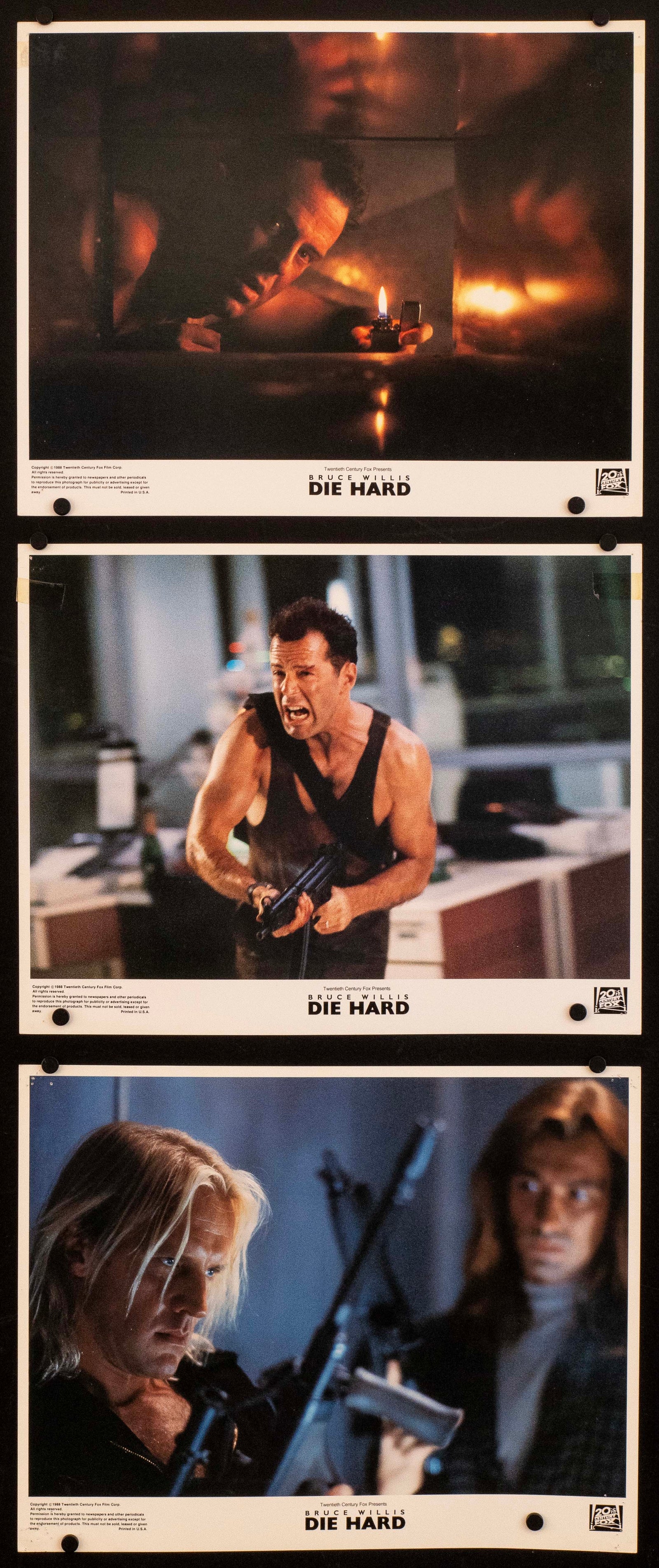 Die Hard Original Vintage Movie Poster